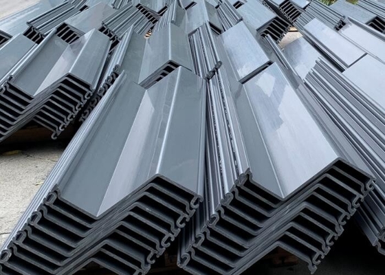 Mua Tùy chỉnh Cọc tấm nhựa Pvc 11mm Cấu hình nhựa Upvc Vinyl hình chữ z Cọc nhựa online manufacture