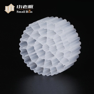 Mua Vật liệu PE37 HDPE Vật liệu nhựa trắng Mbbr Biofilter Media để xử lý nước thải online manufacture
