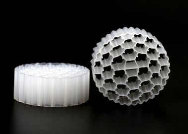 Mua Vùng bề mặt cao MBBR Bio Media Vật liệu HDPE nguyên chất trắng Tiết kiệm năng lượng online manufacture