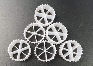 Mua MBBR BIOCELL xử lý nước thải thủy sản 6 phòng 16 * 10mm màu trắng chất chứa chất lấp đầy tuổi thọ dài online manufacture