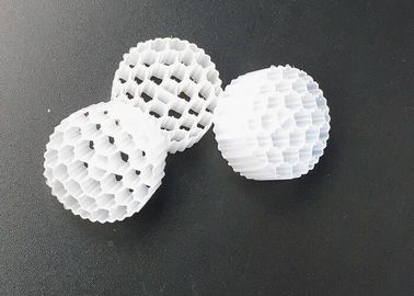 Mua Trickling Bio lọc màu trắng MBBR BIO MEDIA FAB CARRIER 25 * 10MM 38 phòng xử lý nước thải online manufacture
