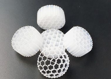 Mua Phương pháp đặc biệt MBBR môi trường lọc với nguyên liệu HDPE nguyên thủy và màu đen trắng cho RAS online manufacture