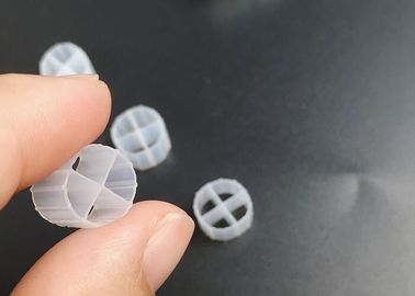 Mua HIPS màu trắng Plastic Bio Media, Di chuyển giường Biofilter 12 * 9mm kích thước online manufacture