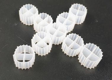 Mua Ống sinh học phổ biến màu trắng 11 * 7mm và vật liệu HDPE nguyên chất MBBR cho bể cá online manufacture