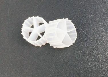 Mua Phương tiện lọc nhựa màu trắng hoạt động sinh học cao HDPE cho ao cá online manufacture