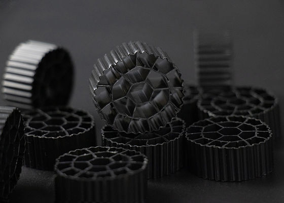 Mua 25mm X 10mm Kích thước Plast Filter Media Virgin HDPE Vật liệu MBBR Bio Balls online manufacture