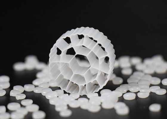 Mua 19 lỗ K3 Biocell Filter Media với vật liệu HDPE nguyên chất và màu trắng online manufacture