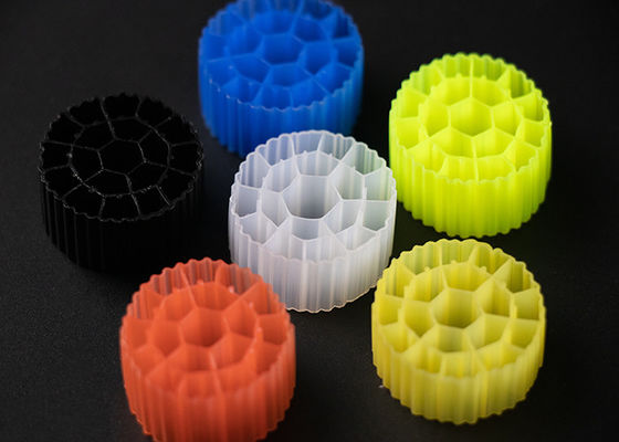 Mua Tiêu thụ năng lượng thấp hơn MBBR Bio Media K2 PE07 MBBR Bio Balls online manufacture