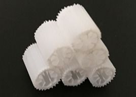 Mua Vùng bề mặt cao MBBR Bio Media Màu trắng Giảm HIPS vật liệu online manufacture