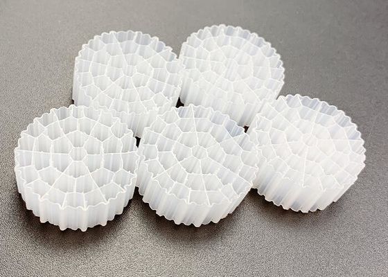 Mua Virgin HDPE IFAS Technology MBBR Phương tiện lọc nổi Màu trắng online manufacture