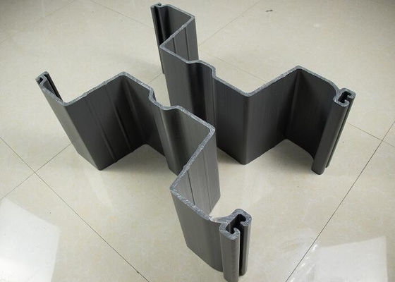 Mua Vinyl PVC Extrusion Bảng nhựa đống hình U Màu xám online manufacture