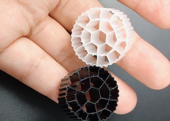 Hydrophilic Perfect Virgin Plastic Filter MBBR Trình truyền thông mang