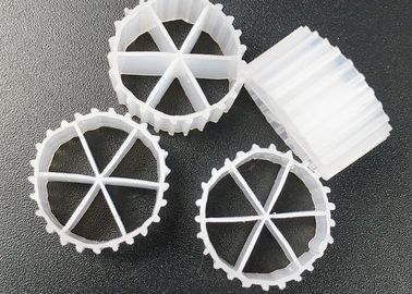 Chăn nuôi cá Mạch Mbbr lọc Biocell xử lý nước 16 * 10mm Khu vực lớn