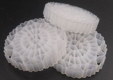 Hdpe Eco Friendly MBBR Bio Carrier 25 * 5mm Activity Floating Biomass Balls