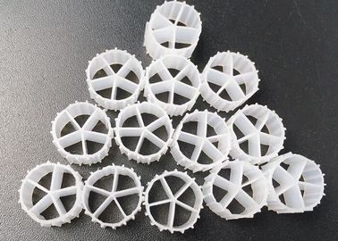 10*7mm MBBR tàu nổi nuôi cá nuôi thủy sản trên đất liền tài liệu môi trường chất lượng cao màu trắng