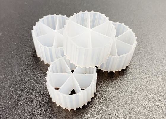 MBBR trộn giường di chuyển lò phản ứng bifilm HDPE vật liệu MBBR K1 Filter Media FDA Safty