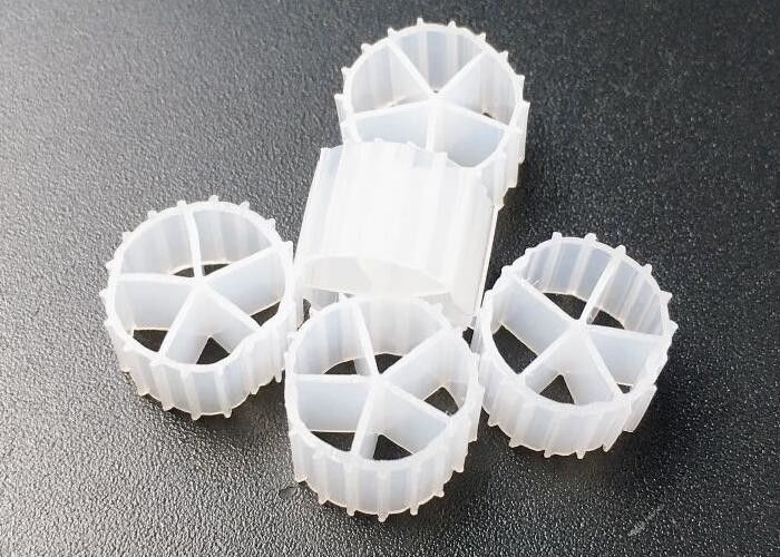 MBBR Ball Shock Plastic Filter Media BOD / COD Và loại bỏ nitơ