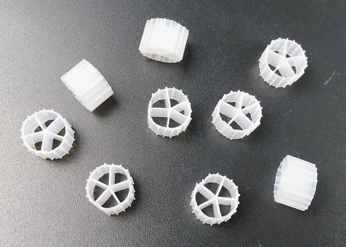 MBBR Ball Shock Plastic Filter Media BOD / COD Và loại bỏ nitơ