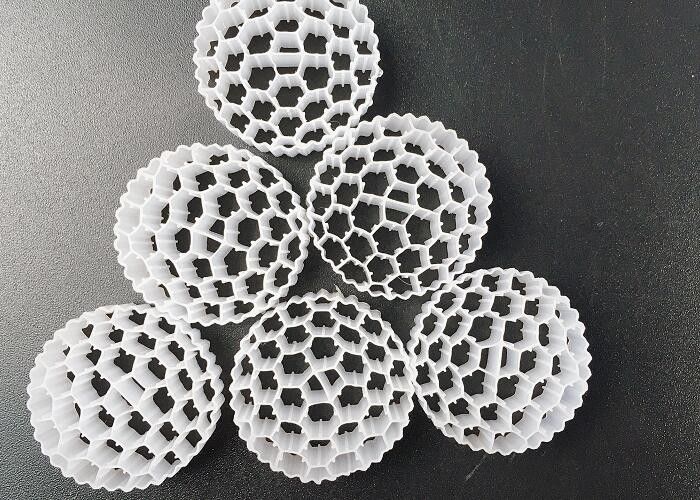 Activecell Biotube MBBR Plastic Filter Media Màu trắng 800m2/m3