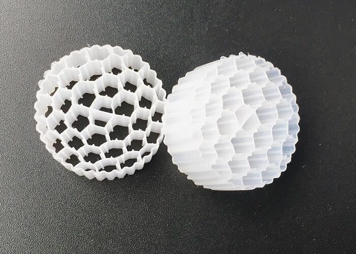 Activecell Biotube MBBR Plastic Filter Media Màu trắng 800m2/m3