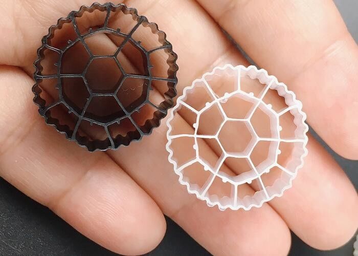 Hydrophilic Perfect Virgin Plastic Filter MBBR Trình truyền thông mang