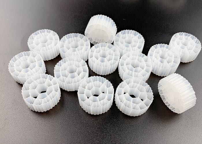 Mbbr Hdpe Biological Filter Media Energy Bed Filter Tế bào sinh học