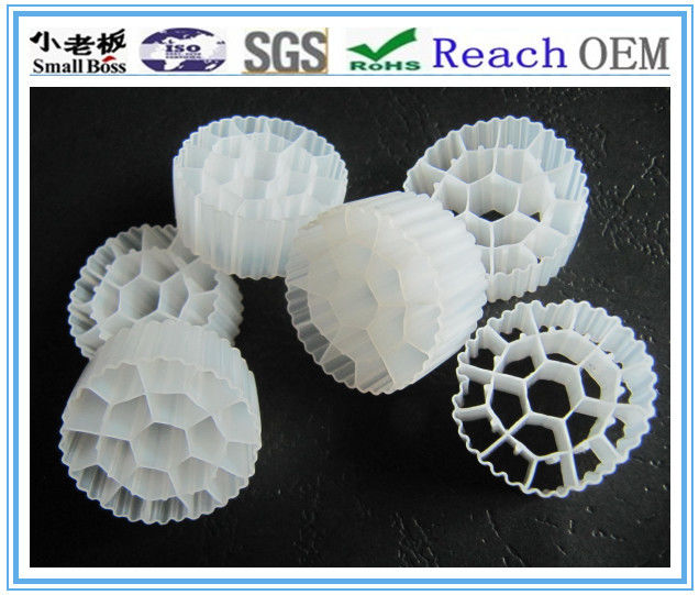 phổ biến màu đen nguyên thủy HDPE vật liệu MBBR môi trường sinh học cho xử lý nước thải công nghiệp