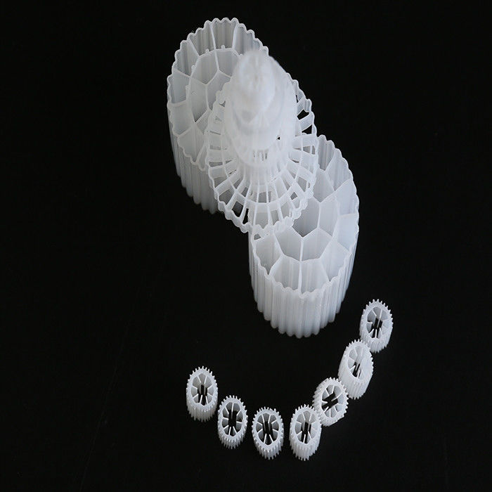 K1 K3 K5 MBBR Biomedia Trôi nổi Thời gian dài Màu tự nhiên 12mm X 9mm