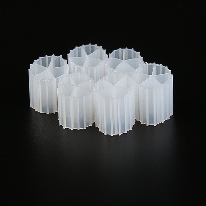 Đen 5 lỗ nguyên thủy HDPE Filter Media Long Life Size 10mm X 7mm