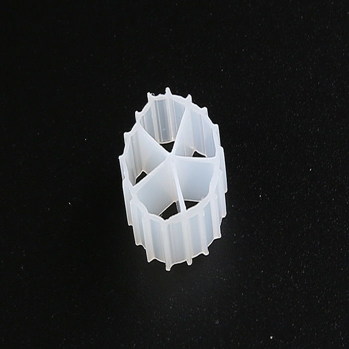 Màu tự nhiên MBBR Filter Media And Virgin HDPE Material MBBR Bio Media Cho RAS 10 * 7mm