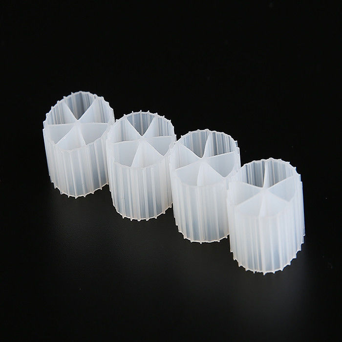 16mm X 10mm Hydrophilic Floating Filter Media Virgin HDPE Vật liệu MBBR