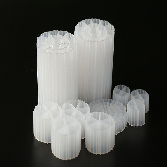 MBBR biopipe Màu trắng Và vật liệu HDPE K3 Bộ lọc phương tiện chống sốc Và diện tích bề mặt tốt nếu k1 bộ lọc ao