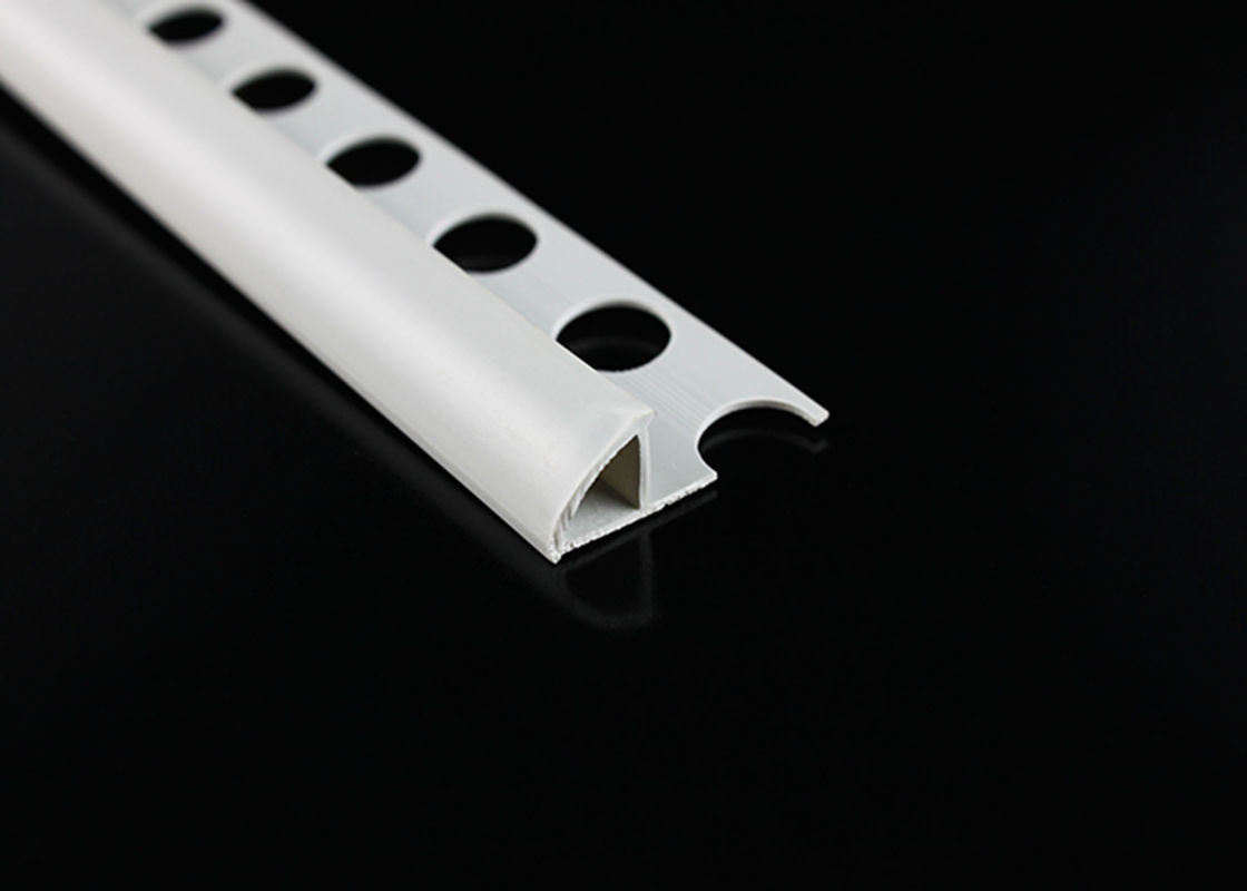 PVC Tile Trim bên ngoài góc Bead 6mm chiều cao góc bảo vệ chống gỉ