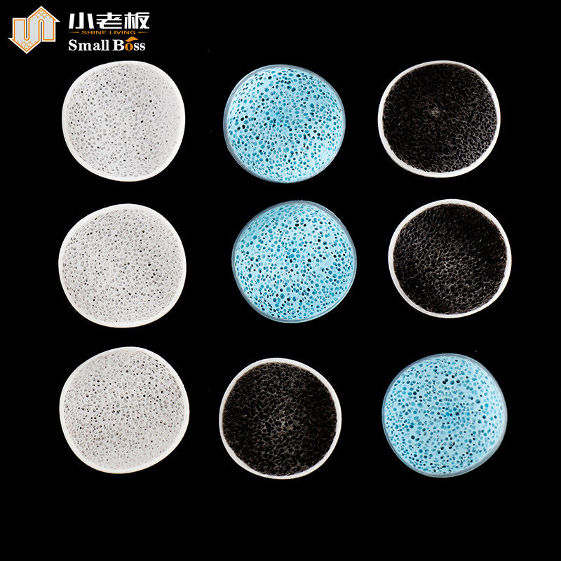 Màu trắng xanh đen Thiết kế hình S Boss nhỏ Biochip Mbbr Carrier cho dự án nuôi trồng thủy sản