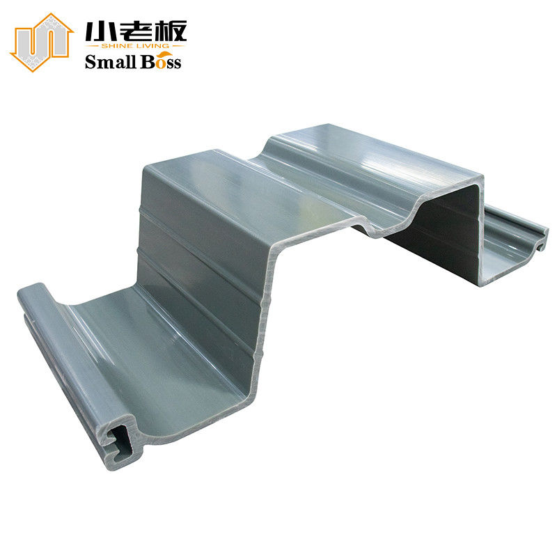 Nhựa U718 Tái chế Cọc ván nhựa Vinyl Gia cố bờ kè Cọc ván nhựa cố kết lòng sông
