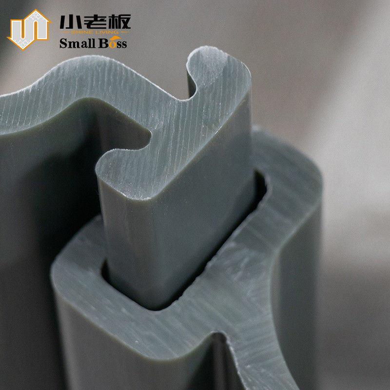 Nhựa U718 Tái chế Cọc ván nhựa Vinyl Gia cố bờ kè Cọc ván nhựa cố kết lòng sông