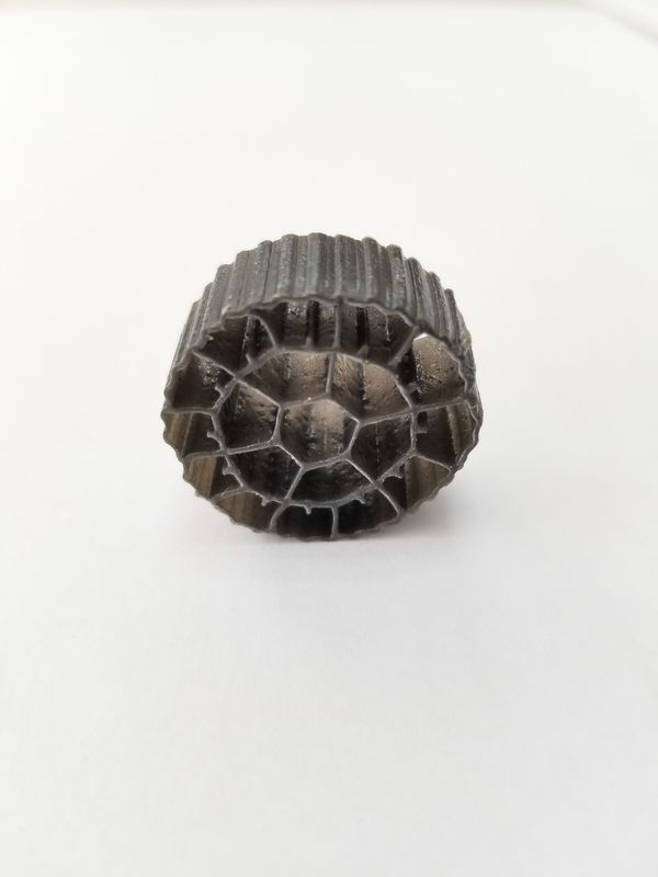 Các sản phẩm đóng gói môi trường sinh học nhựa lọc bể cá hdpe màu trắng để xử lý nước