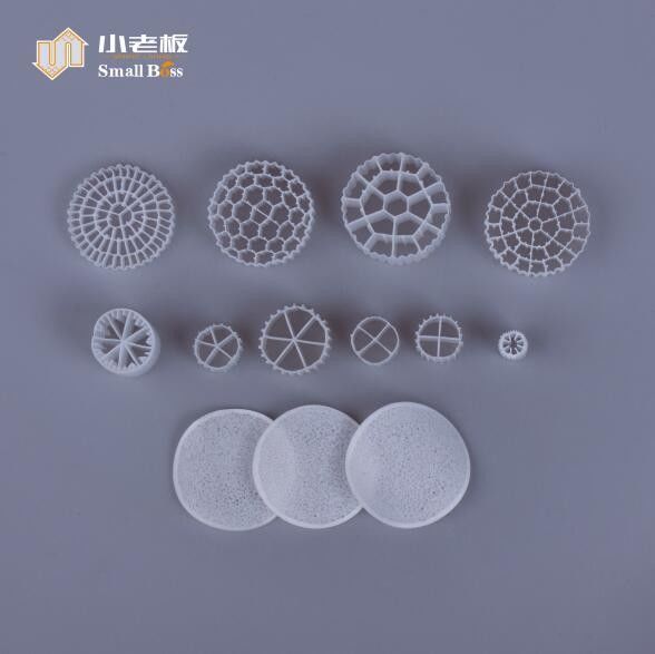 107kgs/cbm Mbbr Bio Filter Media Membrane Biofilm Reactor cho môi trường sinh học