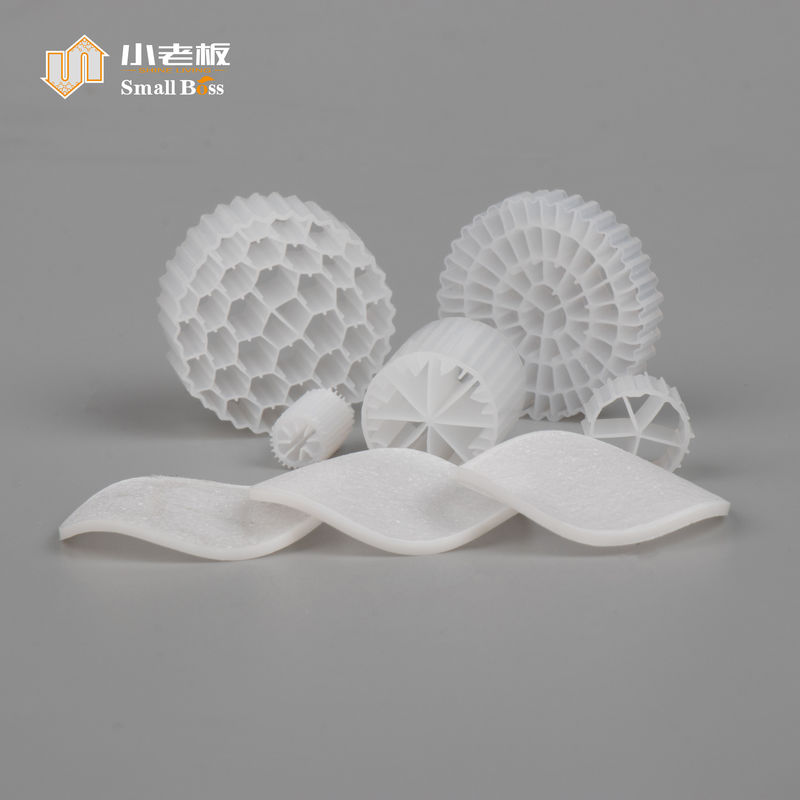 PE02 Công nghệ xử lý nước thải sinh học Mbbr Filter Media PE Polymer Material SBR Technology