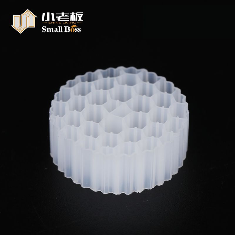 Nhà sản xuất đáng tin cậy của Mbbr Bio Media Mbbr Carrier Media PE38 lọc cho hệ thống nuôi trồng thủy sản tái lưu thông