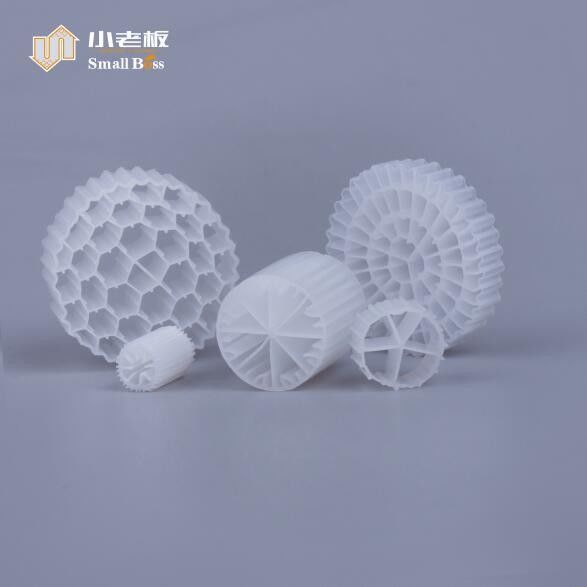 PE38 Phương tiện lọc nhựa chuyên nghiệp HDPE vật liệu Aquarium Bio Media