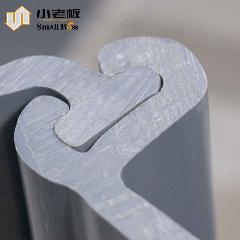 Đống tấm PVC thân thiện với môi trường cho đất mềm và rào cản không thấm có chiều dài tùy chỉnh