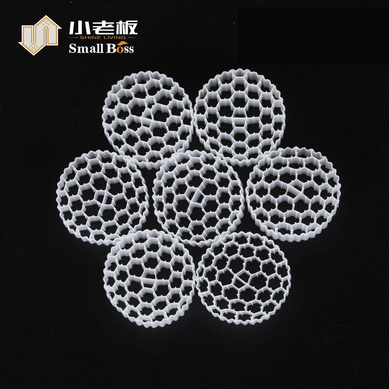 Vật liệu nhựa PE38 Vật liệu nhựa Biofilter Media MBBR Bio Carrier để xử lý nước thải