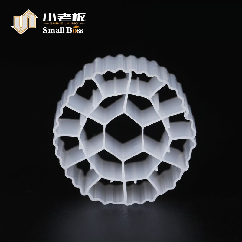 Phương tiện lọc MBBR màu trắng K3 HDPE RAS Media nổi