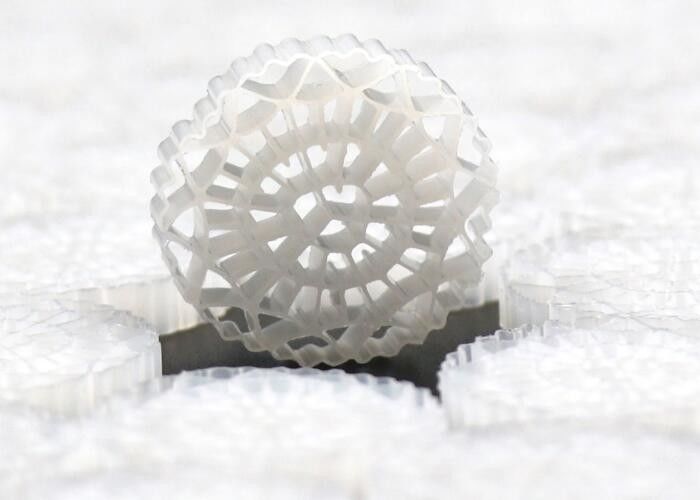 Aquariums Bio Balls Filter Media K1 & K3 Biomedia Mbbr Vùng bề mặt lớn