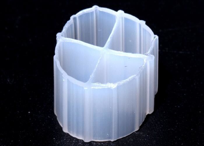 Tiết kiệm không gian BIO Balls Filter Media MBBR Carrier với màu trắng