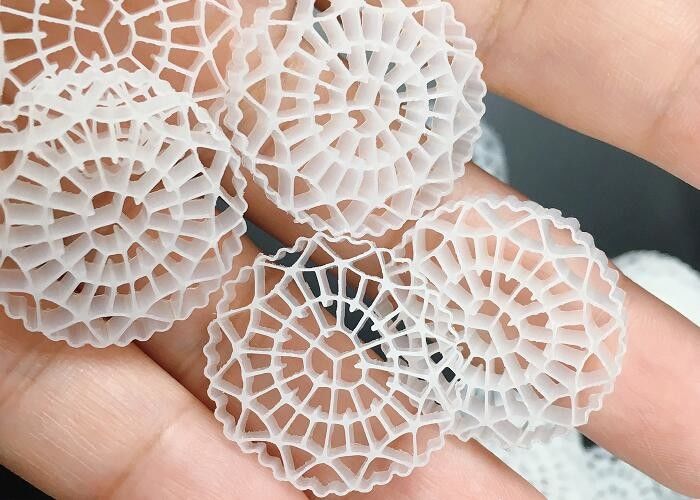 Tiết kiệm không gian MBBR ống sinh học Fliter Media PE63 Để xử lý nước thải / RAS Với công nghệ màu trắng A2/O