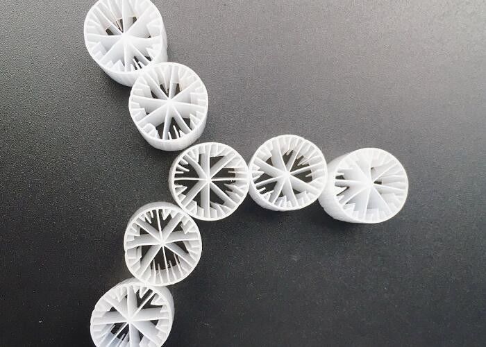 Biocell đỏ Bio Balls Filter Media Môi trường thân thiện xử lý nước công nghiệp