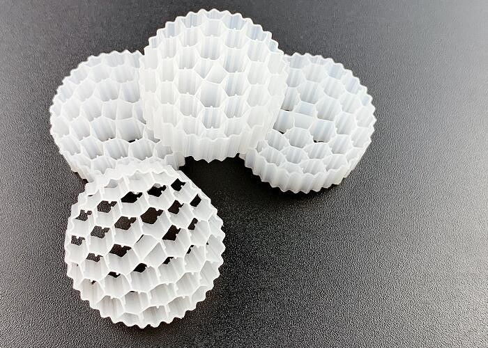 MBBR Biocell Filter Media cho xử lý nước thành phố