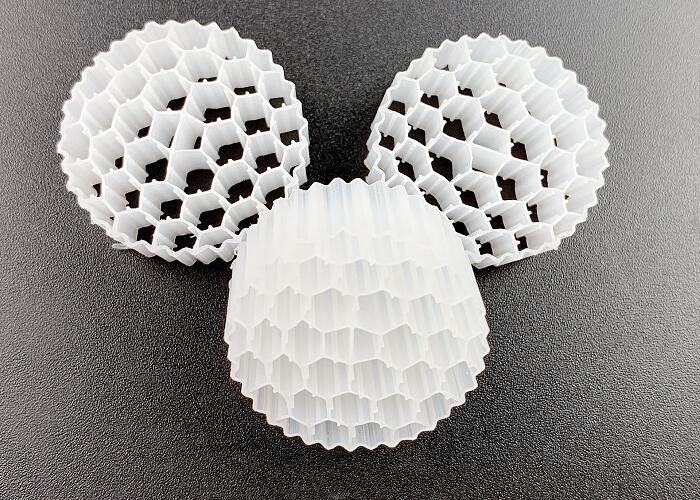 MBBR Biocell Filter Media cho xử lý nước thành phố